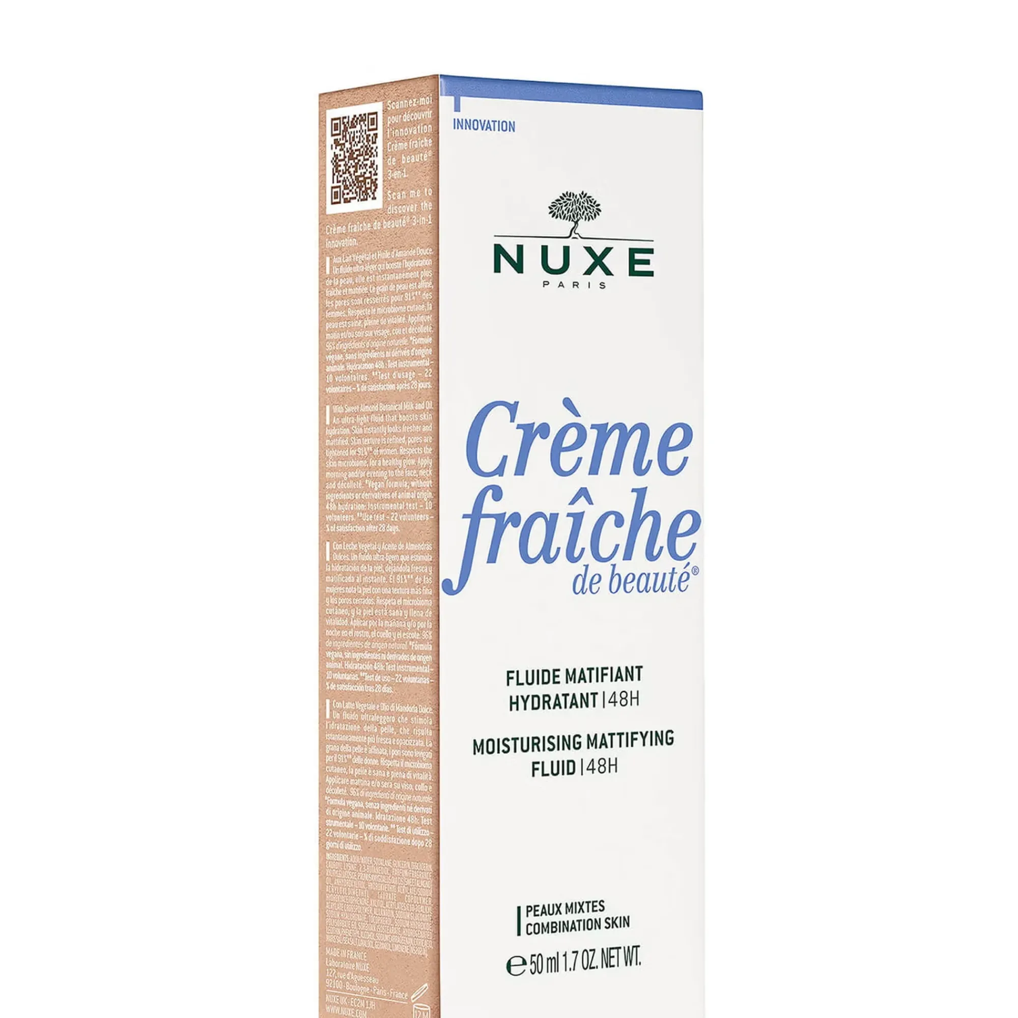 Sale Mattierendes Feuchtigkeitsfluid l 48 H, Crème Fraîche de Beauté® Tagescreme